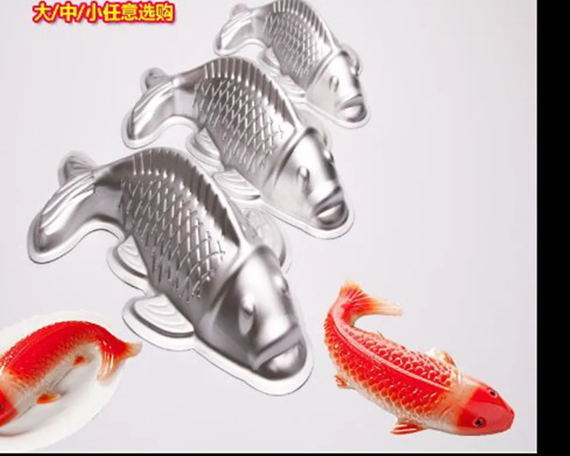 Aluminum alloy carp fish cake pan bakeware cake mould baking modelling tin kitchen tools
Aluminum alloy carp fish cake pan bakeware cake mould baking modelling tin kitchen tools