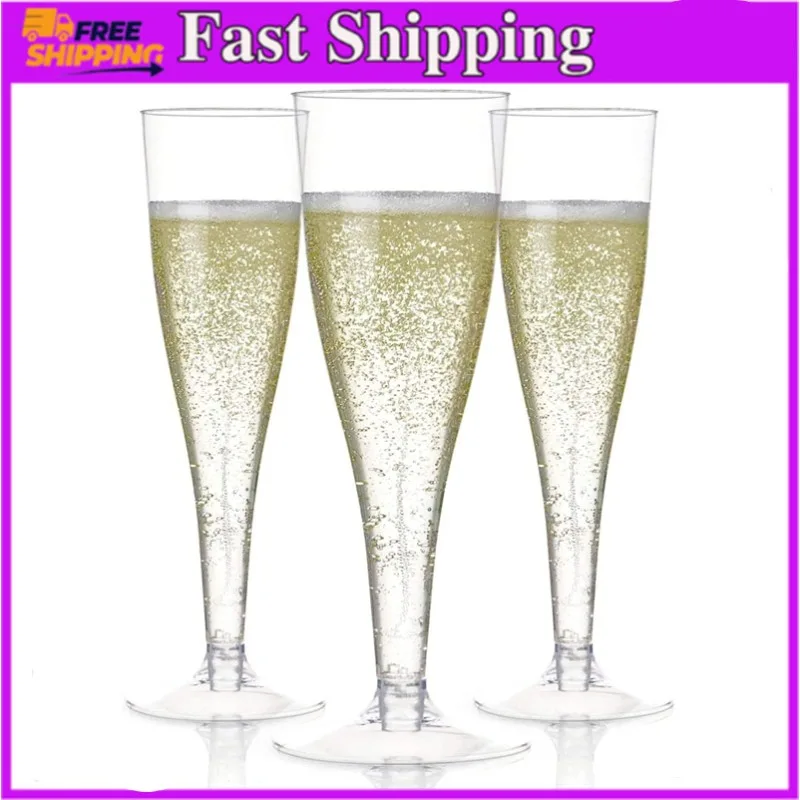 Clear Plastic Glasses for Parties - Disposable Wine Glasses for Parties - Toasting & Mimosa Glasses-New Years Eve Party Supplies
Clear Plastic Glasses for Parties - Disposable Wine Glasses for Parties - Toasting & Mimosa Glasses-New Years Eve Party Supplies