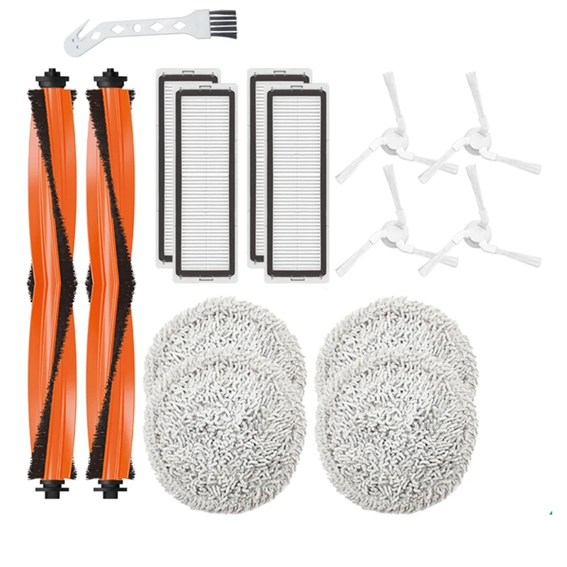 

Main Side Brush Filter And Mop Cloth Replacement Accessories For Mijia Pro Xiaomi STYTJ06ZHM Robotic Vacuum Cleaner