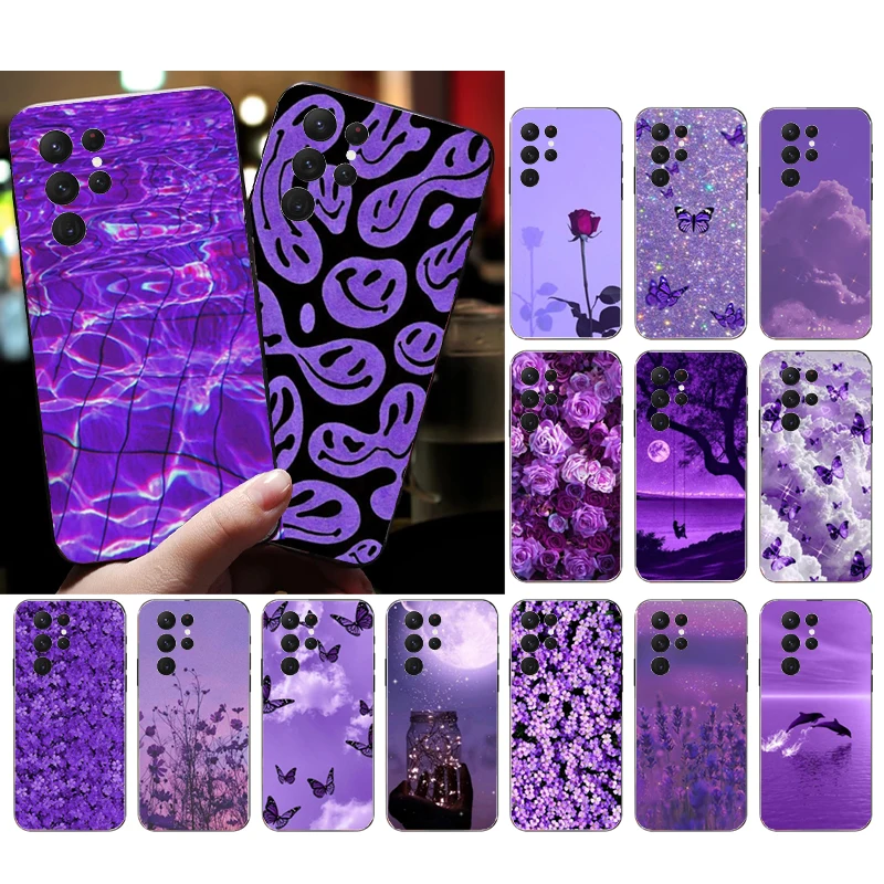 Phone Case for Samsung Galaxy S23 S22 S21 S20 Ultra S20 S22 S21 S10 S9 Plus S10E S20FE Aesthetic Purple Case
Phone Case for Samsung Galaxy S23 S22 S21 S20 Ultra S20 S22 S21 S10 S9 Plus S10E S20FE Aesthetic Purple Case