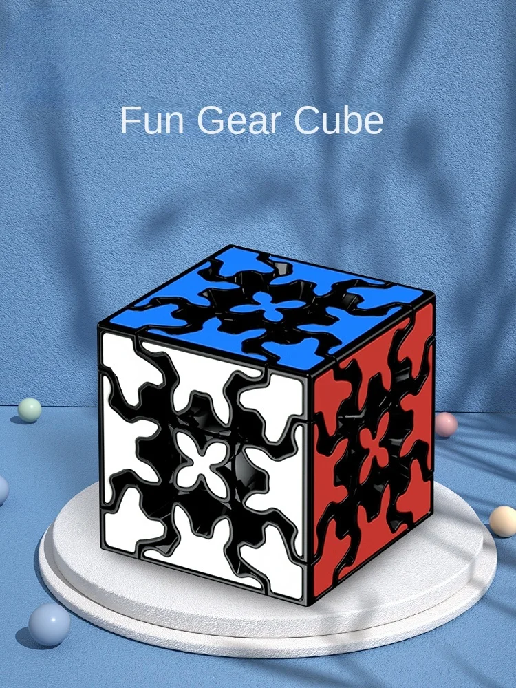 Crazy Gear Magic Cubes Triangle Pyramid Shaped Children's Game-Specific Third-Order Cylindrical Gear Ball
Crazy Gear Magic Cubes Triangle Pyramid Shaped Children's Game-Specific Third-Order Cylindrical Gear Ball