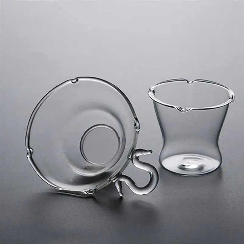 Glass Tea Leaf Filter Infuser: Glass Tea Strainer for Loose Tea Leaves Tea Maker Tea Residue Filter for Fu Tea 
Glass Tea Leaf Filter Infuser: Glass Tea Strainer for Loose Tea Leaves Tea Maker Tea Residue Filter for Fu Tea