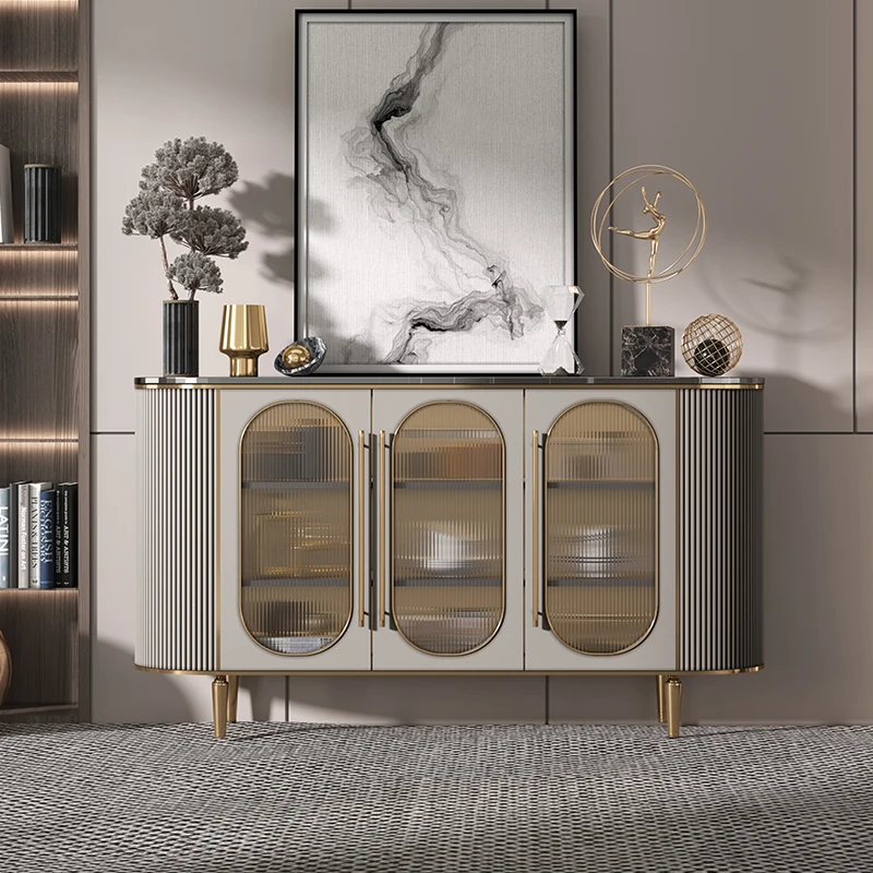 Light luxury side cabinet modern simple entrance porch cabinet American restaurant wall glass storage decorative cabinet
Light luxury side cabinet modern simple entrance porch cabinet American restaurant wall glass storage decorative cabinet
