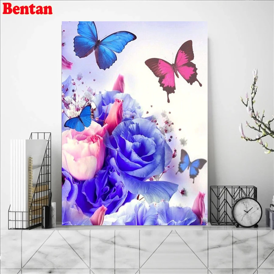 DIY Diamond Painting Butterfly Flowers Diamond Embroidery Full Square Round Cross Stitch Rhinestone Mosaic Art Home Decor Gifts
DIY Diamond Painting Butterfly Flowers Diamond Embroidery Full Square Round Cross Stitch Rhinestone Mosaic Art Home Decor Gifts