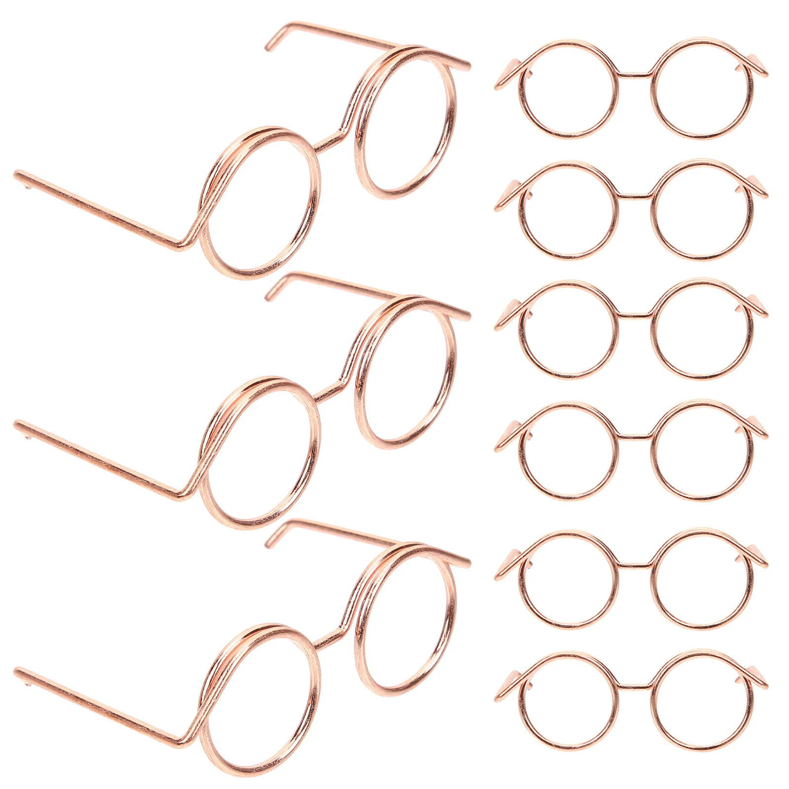 Mini Doll Glasses Miniature Sunglasses Metal Wire Rim Doll Eyeglasses Doll Dress Up Glasses Costume Accessories Dollhouse Decor
Mini Doll Glasses Miniature Sunglasses Metal Wire Rim Doll Eyeglasses Doll Dress Up Glasses Costume Accessories Dollhouse Decor