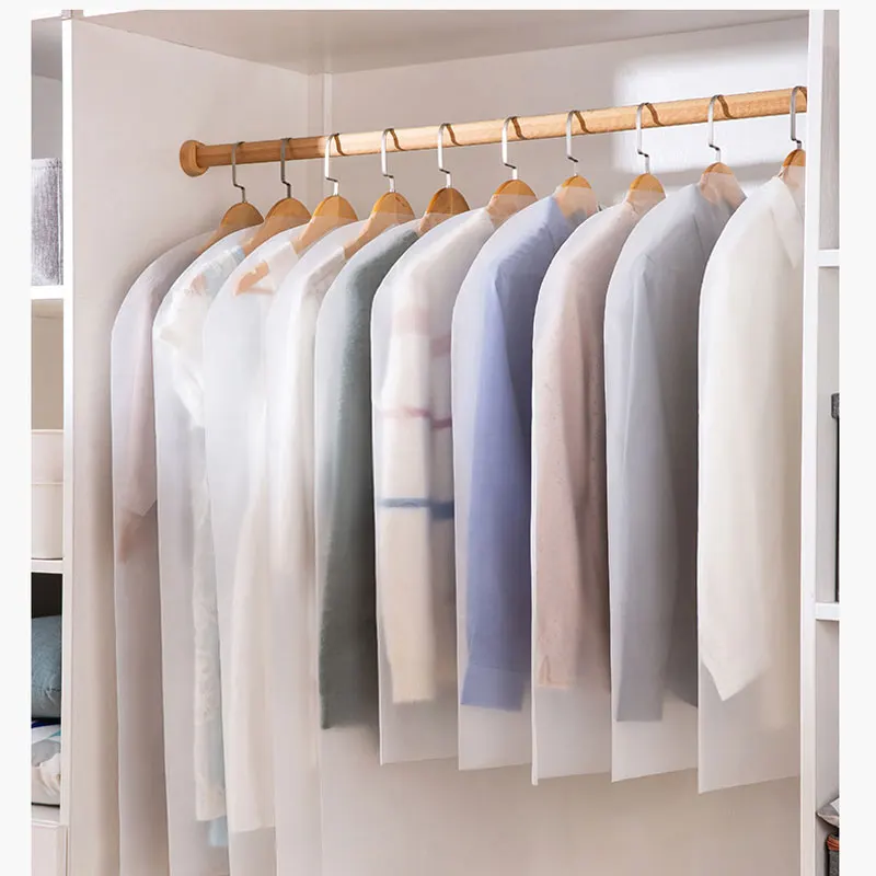 5Pcs/lots Poly Transparent Dust Clothes Cover Bag Hanging Home Dress Jacket Coat Clothes Storage Organizer Wardrobe Coats Covers
5Pcs/lots Poly Transparent Dust Clothes Cover Bag Hanging Home Dress Jacket Coat Clothes Storage Organizer Wardrobe Coats Covers