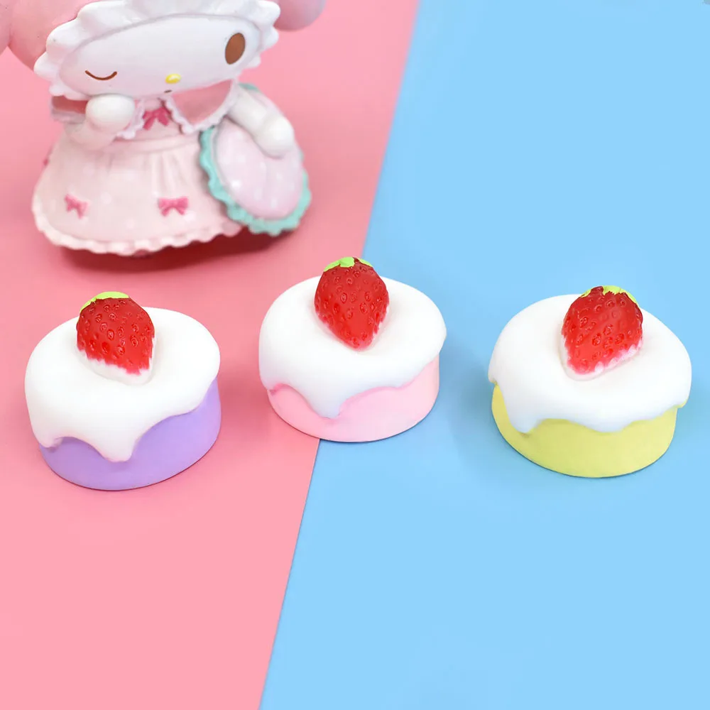 5pcs Resin Mini Strawberry Cake Scrapbooking Tools And Accessories Miniature Flatback Charms Material Cabochons Diy Decoration
5pcs Resin Mini Strawberry Cake Scrapbooking Tools And Accessories Miniature Flatback Charms Material Cabochons Diy Decoration