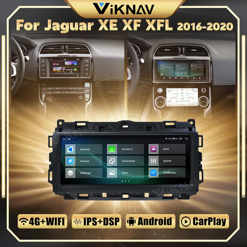 Автомагнитола для Jaguar XE XF XFL 2016-2020 Android 10, мультимедийный плеер с GPS-навигацией, Carplay, сенсорный экран 10,25 дюйма с панелью переменного тока
Автомагнитола для Jaguar XE XF XFL 2016-2020 Android 10, мультимедийный плеер с GPS-навигацией, Carplay, сенсорный экран 10,25 дюйма с панелью переменного тока