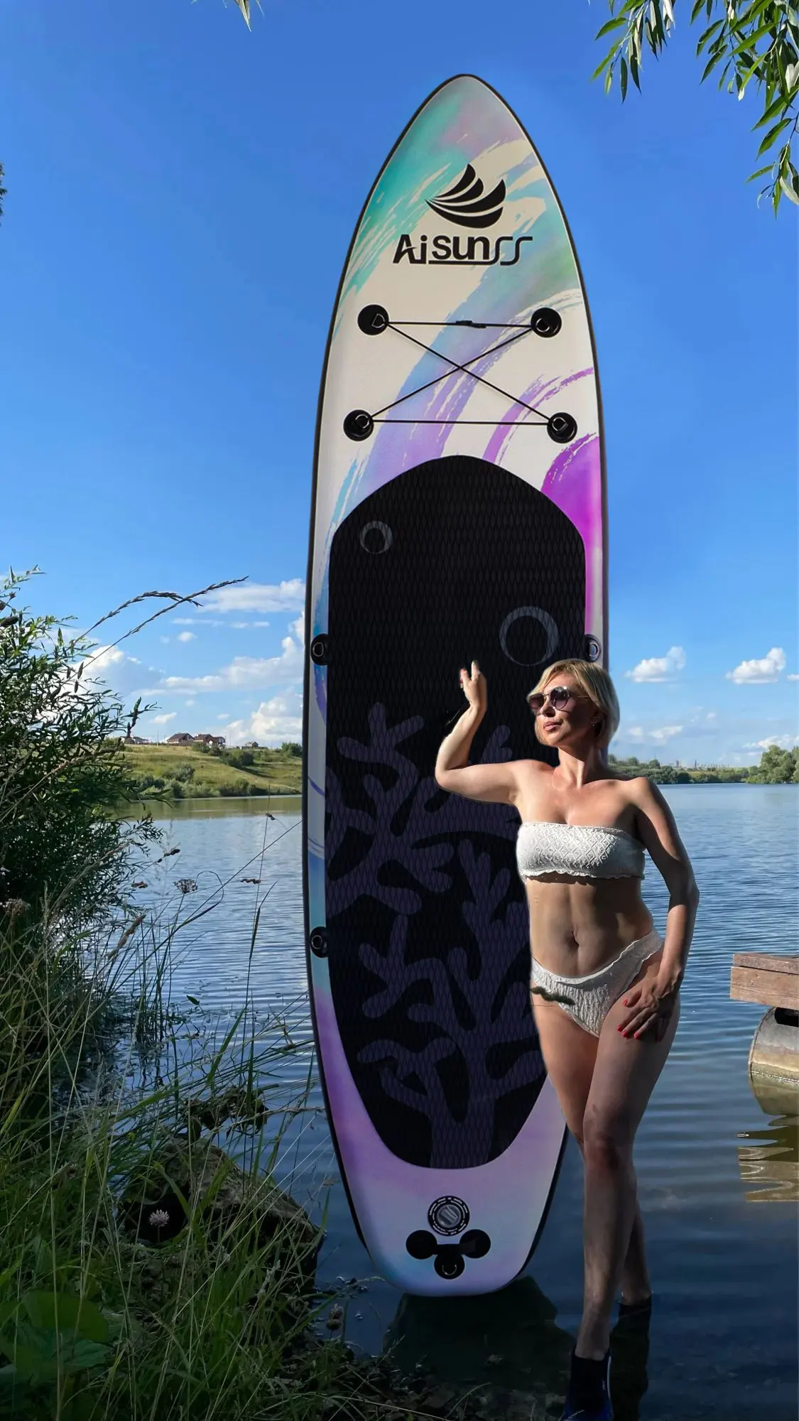 New Design Sup Board Stand Up Paddle Board Inflatable Surfboard Longboard Wakeboard Water Sports
New Design Sup Board Stand Up Paddle Board Inflatable Surfboard Longboard Wakeboard Water Sports