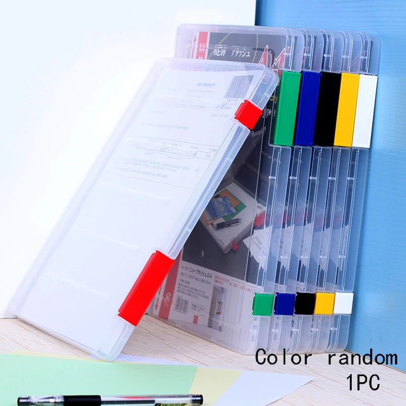Paper Organizers Durable A4 Clear File Plastic School/Office Supplies Cases Tranparent Document Box Storage Box
Paper Organizers Durable A4 Clear File Plastic School/Office Supplies Cases Tranparent Document Box Storage Box