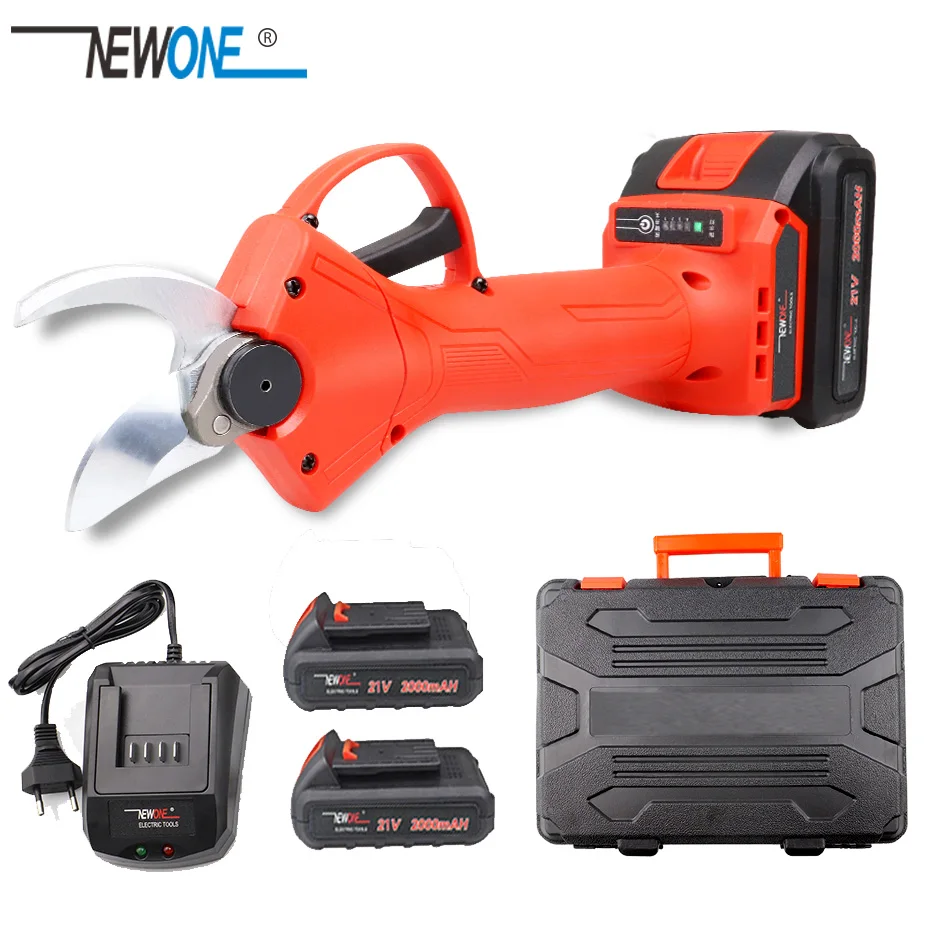 21V/600W Cordless Pruner Lithium-ion Pruning Shear Efficient Fruit Tree Bonsai Pruning Electric Tree Branches Cutter Landscaping
21V/600W Cordless Pruner Lithium-ion Pruning Shear Efficient Fruit Tree Bonsai Pruning Electric Tree Branches Cutter Landscaping