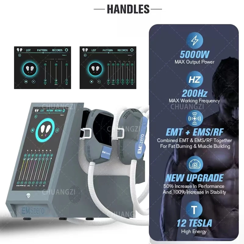 Высокоинтенсивное быстрое наращивание мышц, портативное тело Hiemt Ems, машина для тонкого тела, лучшая машина Hiemt с 4 ручками 
Высокоинтенсивное быстрое наращивание мышц, портативное тело Hiemt Ems, машина для тонкого тела, лучшая машина Hiemt с 4 ручками
