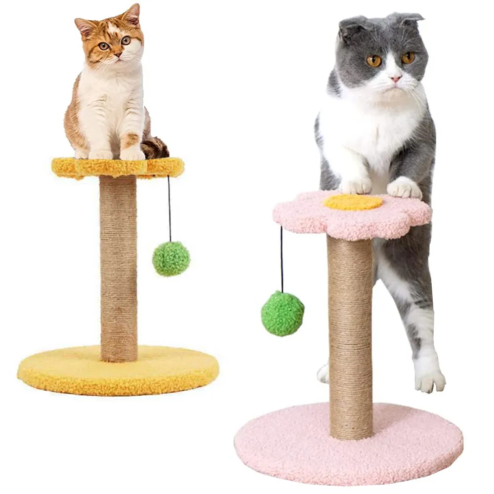 Sisal Cat Tree with Scratching Post Kitten Pet Scratcher Tower Toy with Ball Cats Scratch Trees Climbing Tower Sofa Protector
Sisal Cat Tree with Scratching Post Kitten Pet Scratcher Tower Toy with Ball Cats Scratch Trees Climbing Tower Sofa Protector