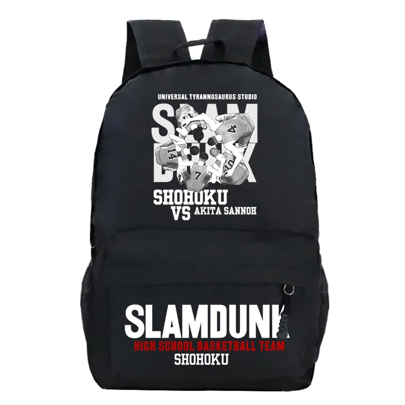 

Harajuku Anime Bookbag for Teen Japanese Slam Dunk College Bag Basketball Comic Backpack Fashion Mochilas Boys Girls School Bag