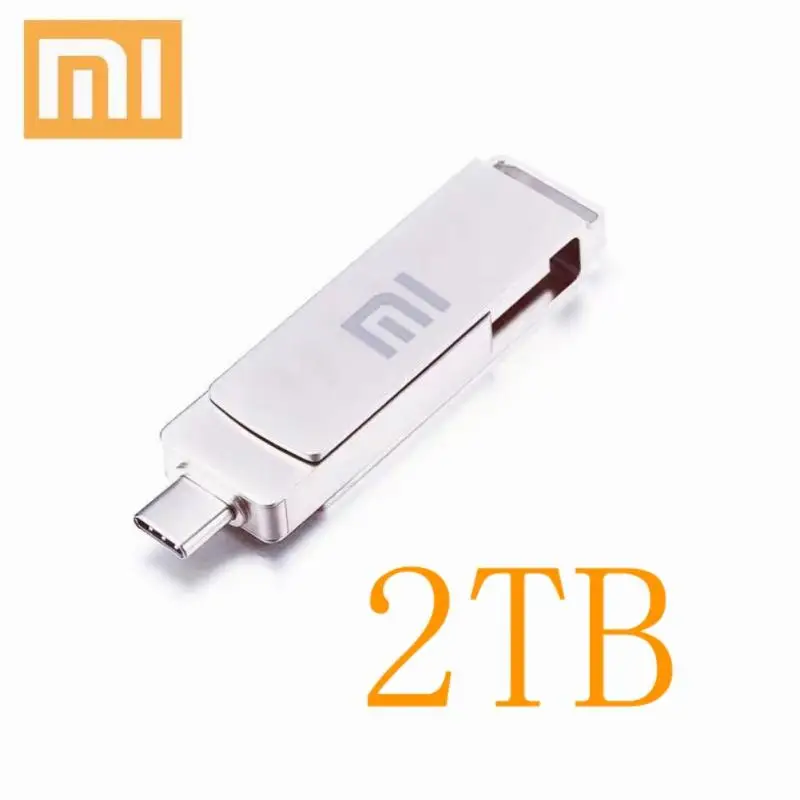 XIAOMI OTG Metal Pendrive 2TB 1TB 512G 256GB 128G Type-c Usb Dual Pendrive OTG USB Flash Drive Pendrive Type C Andrio High Speed
XIAOMI OTG Metal Pendrive 2TB 1TB 512G 256GB 128G Type-c Usb Dual Pendrive OTG USB Flash Drive Pendrive Type C Andrio High Speed