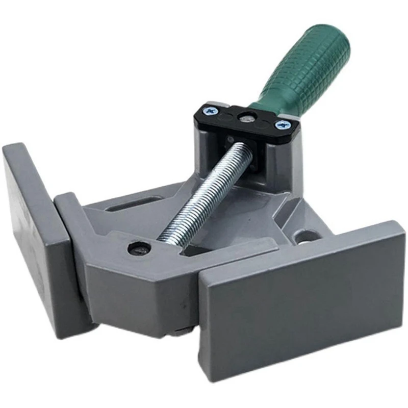 Aluminum Single Handle 90 Degree Right Angle Clamp Angle Clamp Woodworking Frame Clip Right Angle Folder Tool 1PC
Aluminum Single Handle 90 Degree Right Angle Clamp Angle Clamp Woodworking Frame Clip Right Angle Folder Tool 1PC