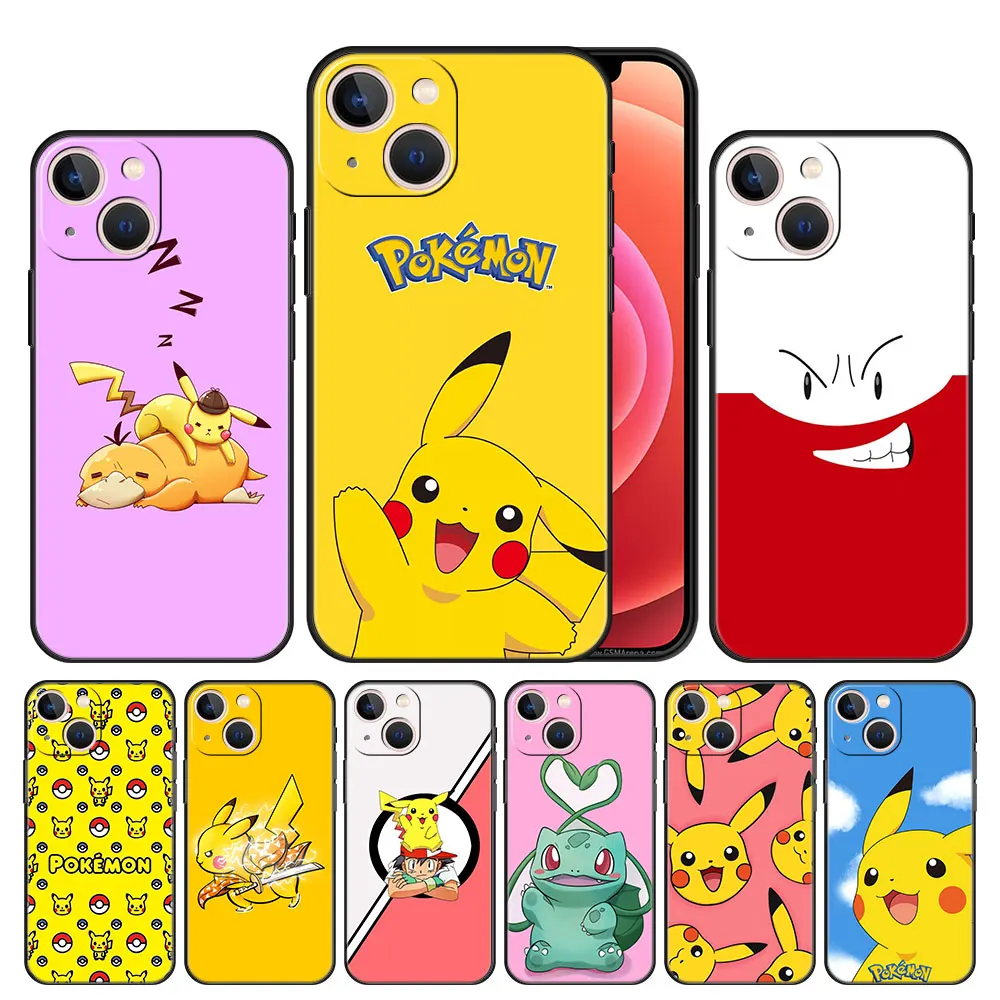 Phone Case Cover for iPhone 11 12 13 Pro Max Xs 7 8 Plus 6 5 SE XR Mini Black Full Funda Original Fashion Pokemon Anime Lovely
Phone Case Cover for iPhone 11 12 13 Pro Max Xs 7 8 Plus 6 5 SE XR Mini Black Full Funda Original Fashion Pokemon Anime Lovely