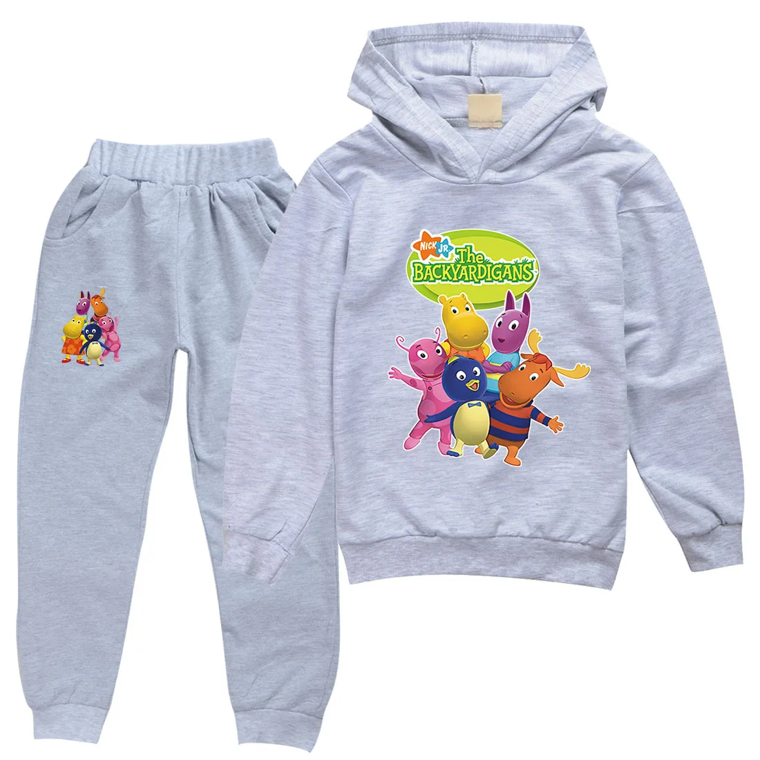 Cute Backyardigans Hoodie Kids Hoody Sweatshirt Pants 2pcs Set Boys Long Sleeve Sportsuit Toddler Girls Outfits Children Clothes
Cute Backyardigans Hoodie Kids Hoody Sweatshirt Pants 2pcs Set Boys Long Sleeve Sportsuit Toddler Girls Outfits Children Clothes