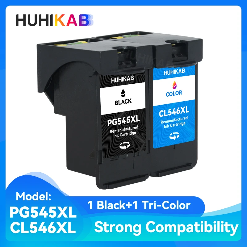 HUHIKAB Remanufactured 545 545XL 546XL Ink Cartridge For Canon PG-545 PG 545 XL For Pixma MG2500 MG2540 MG2550 MG2550s Printer
HUHIKAB Remanufactured 545 545XL 546XL Ink Cartridge For Canon PG-545 PG 545 XL For Pixma MG2500 MG2540 MG2550 MG2550s Printer