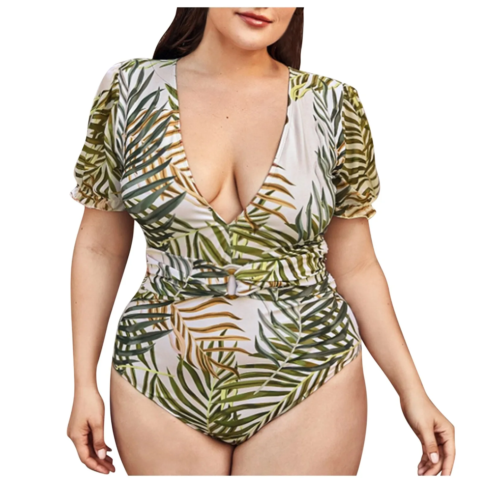 Sexy Short Swimsuit Large Sleeve Women's Print Leaf One Fashion Bikini Piece Swimwears Tankinis Set Swimwears crochet bikini
Sexy Short Swimsuit Large Sleeve Women's Print Leaf One Fashion Bikini Piece Swimwears Tankinis Set Swimwears crochet bikini