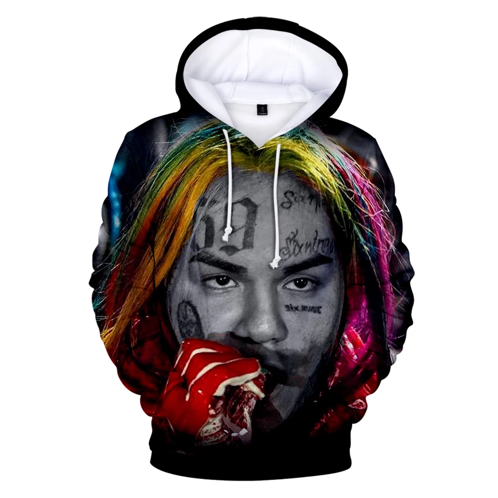 Толстовка 6IX9INE GOOBA 3D с капюшоном, свитшот для женщин/мужчин, повседневная одежда для взрослых s с длинным рукавом, новинка 2020, крутые толстовк...
Толстовка 6IX9INE GOOBA 3D с капюшоном, свитшот для женщин/мужчин, повседневная одежда для взрослых s с длинным рукавом, новинка 2020, крутые толстовк...