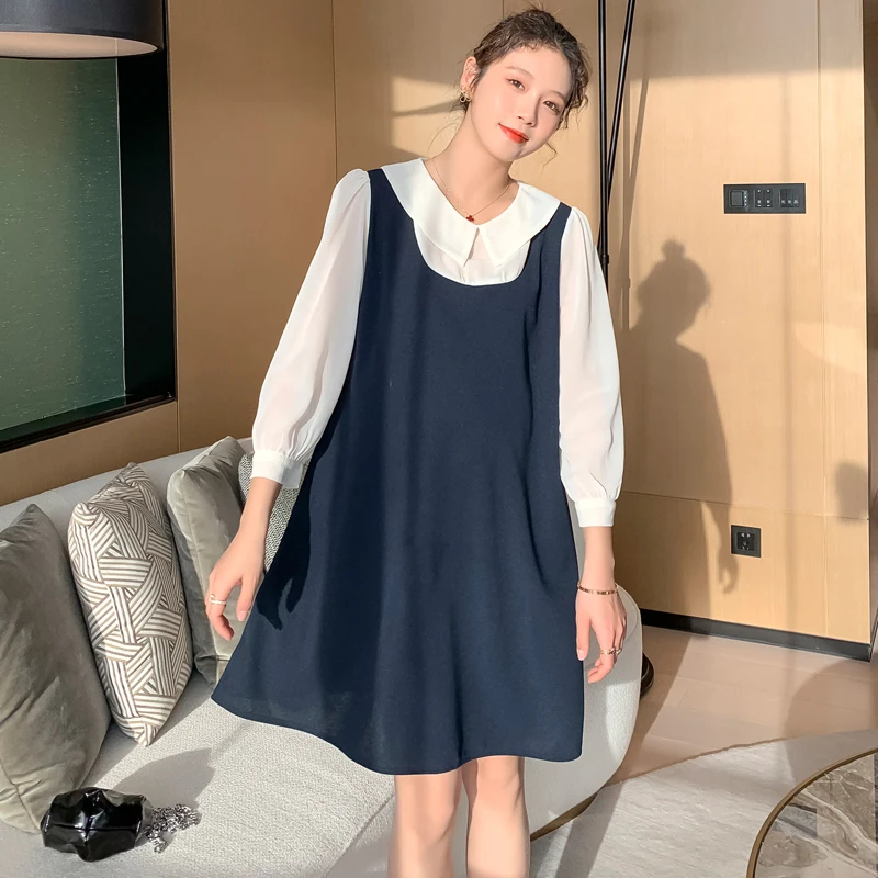 0917# 3XL 4XL Large Size Maternity Dress 2022 Spring Korean Fashion Clothes for Pregnant Women Sweet Lovely Patchwork Pregnancy
0917# 3XL 4XL Large Size Maternity Dress 2022 Spring Korean Fashion Clothes for Pregnant Women Sweet Lovely Patchwork Pregnancy