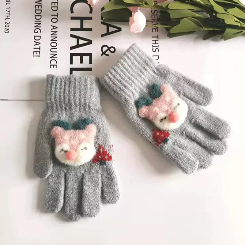 EUMOAN Winter new warm children's gloves Baby Christmas Elf Little Fox Middle child solid color knit gloves
EUMOAN Winter new warm children's gloves Baby Christmas Elf Little Fox Middle child solid color knit gloves