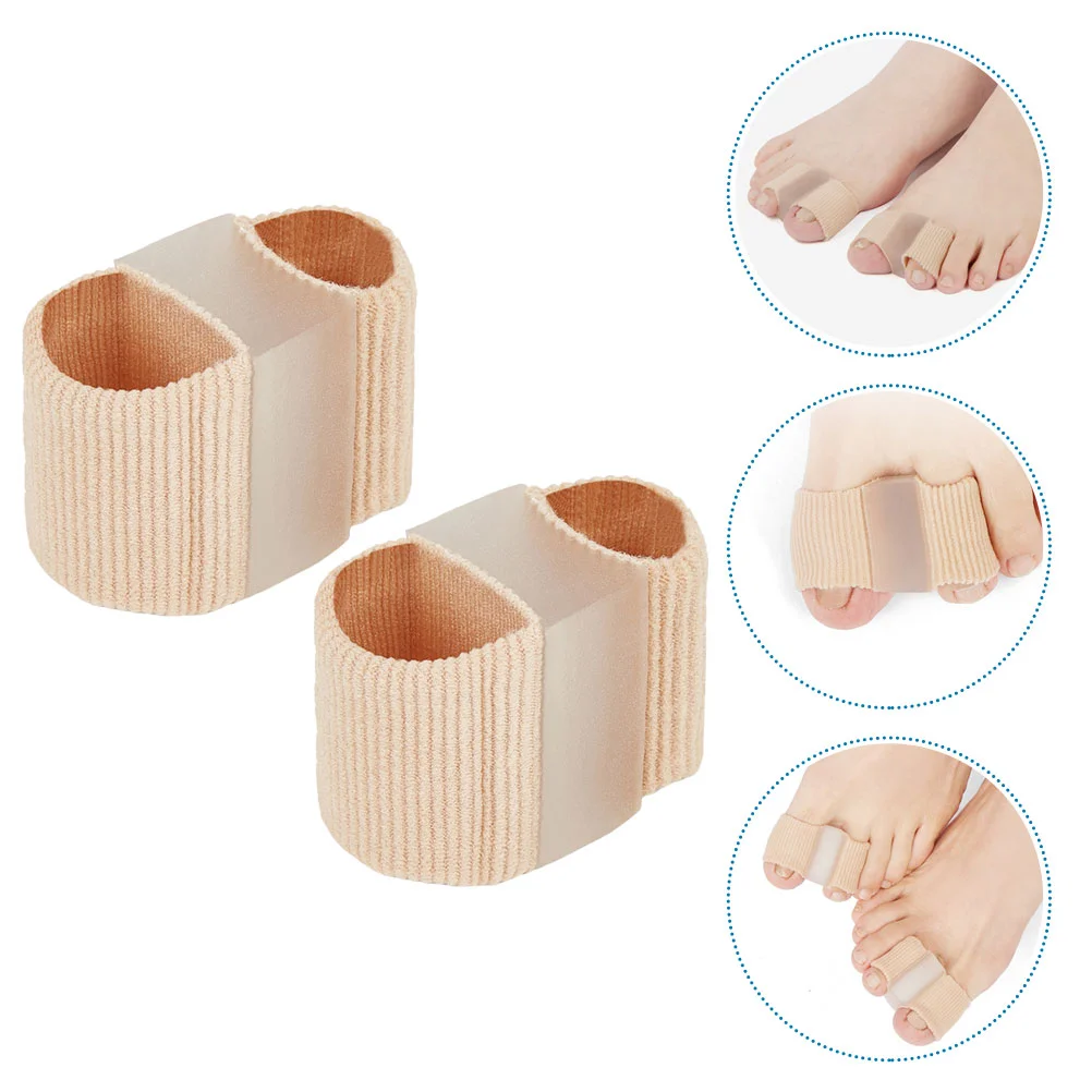 2 Pcs Toe Splitter Corrector Man Hammer Straightener Spacers Feet Women Nylon Big Separator
2 Pcs Toe Splitter Corrector Man Hammer Straightener Spacers Feet Women Nylon Big Separator