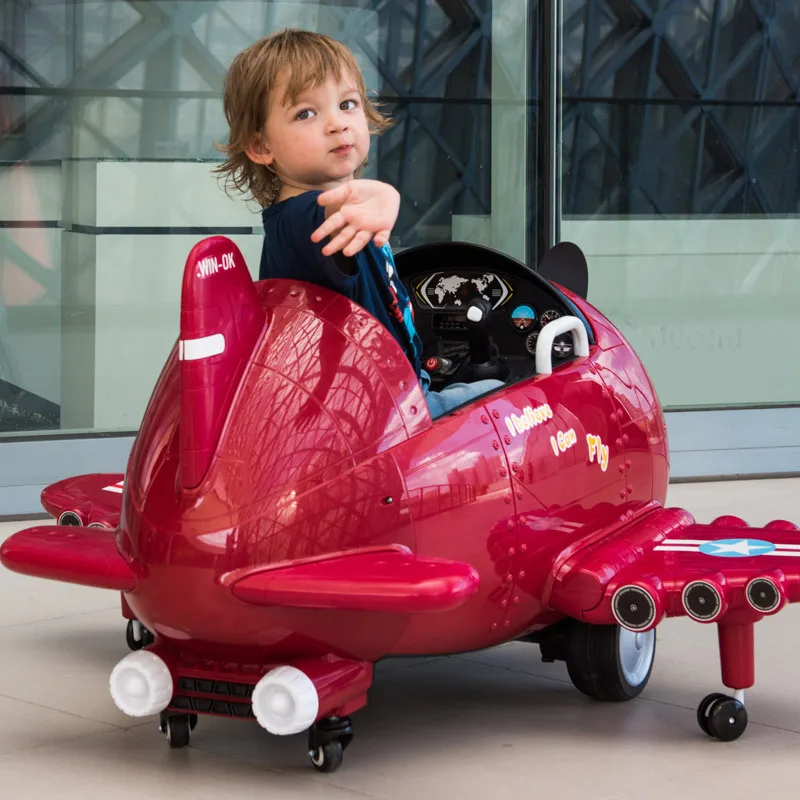 Children's Electric Car Four-wheeled Child Remote Control Baby Car Toy Can Sit On Human Baby Plane Baby Carriage Ride On
Children's Electric Car Four-wheeled Child Remote Control Baby Car Toy Can Sit On Human Baby Plane Baby Carriage Ride On