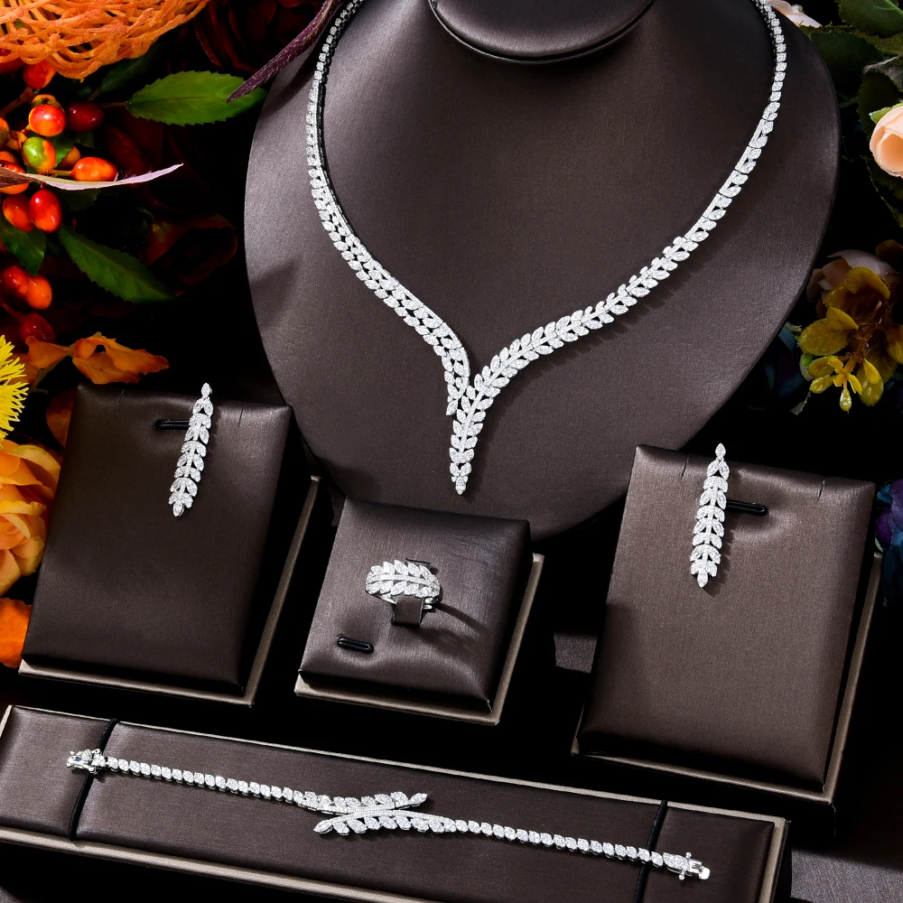 Jimbora New 4PCS African Jewelry Sets Bride Earrings Rings Necklace Bracelet For Women Indian Nigerian Wedding Jewelery Set Gift
Jimbora New 4PCS African Jewelry Sets Bride Earrings Rings Necklace Bracelet For Women Indian Nigerian Wedding Jewelery Set Gift
