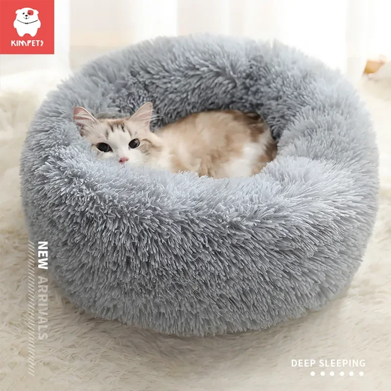 Kimpets Round Cat Bed Dog Pet Bed Kennel Non-Slip Winter Warm Dog Kennel Sleeping Long Plush Soft Puppy Cushion Mat Cat Supplies
Kimpets Round Cat Bed Dog Pet Bed Kennel Non-Slip Winter Warm Dog Kennel Sleeping Long Plush Soft Puppy Cushion Mat Cat Supplies