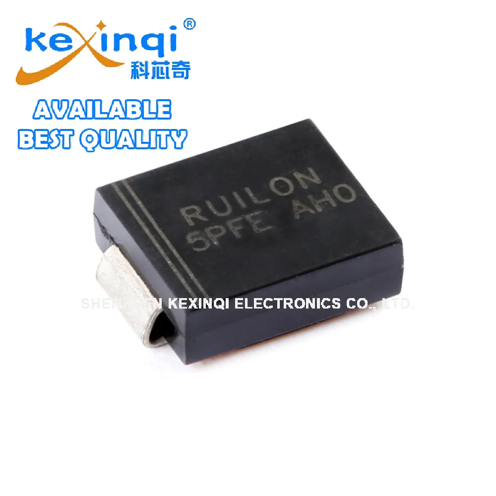 5pcs/lot DO-214AB 5.0SMDJ26A 26V/One-Way 5000W Automotive Electronics Level TVS Transient Suppression Diode 
5pcs/lot DO-214AB 5.0SMDJ26A 26V/One-Way 5000W Automotive Electronics Level TVS Transient Suppression Diode