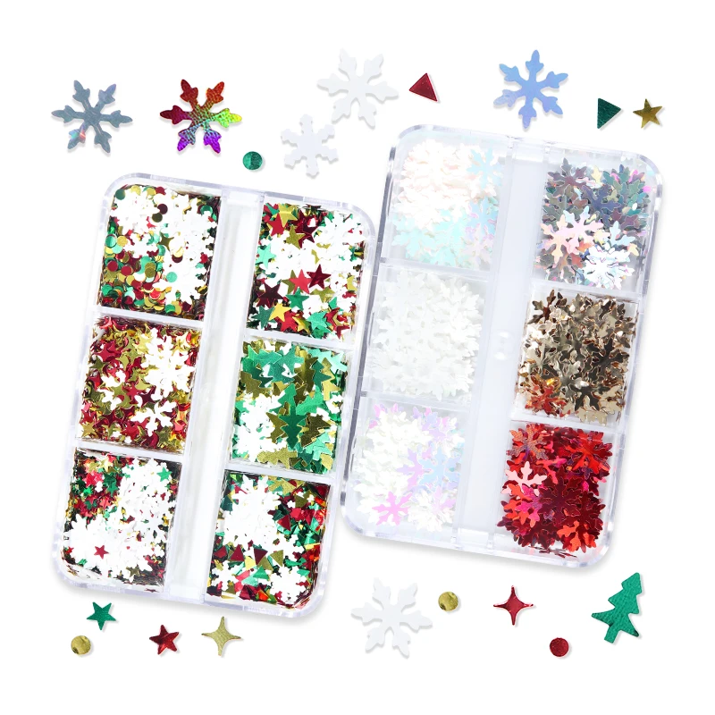 Shiny Christmas Snowflakes Glitter For Epoxy Resin Mold Filling Crystal Mud Filler Xmas Nail Art Sequin Jewelry Making Supplies
Shiny Christmas Snowflakes Glitter For Epoxy Resin Mold Filling Crystal Mud Filler Xmas Nail Art Sequin Jewelry Making Supplies