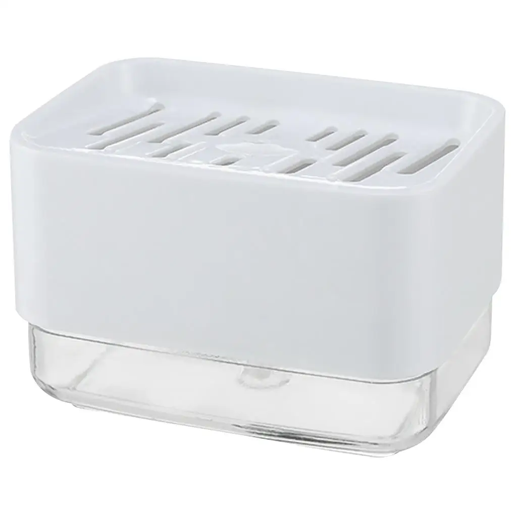 Sponge Holder Soap Press Pump Box Home Kitchen Dishwashing Sponge Soap Dispenser Case Container
Sponge Holder Soap Press Pump Box Home Kitchen Dishwashing Sponge Soap Dispenser Case Container