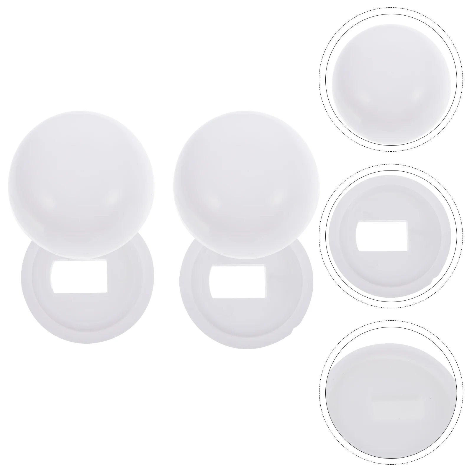 Toilet Caps Bolt Screw Decorative Coversbowl Covering White Push Snap Universal Lid Accessories Installation Supplies
Toilet Caps Bolt Screw Decorative Coversbowl Covering White Push Snap Universal Lid Accessories Installation Supplies
