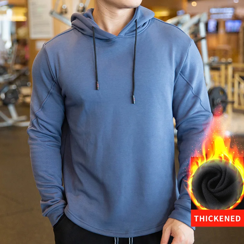 2022 Autumn Winter Men Thick Hooded Sweatshirts Solid Color Cotton Hoodies Male Sports Fitness Running Casual Coats with Hood
2022 Autumn Winter Men Thick Hooded Sweatshirts Solid Color Cotton Hoodies Male Sports Fitness Running Casual Coats with Hood
