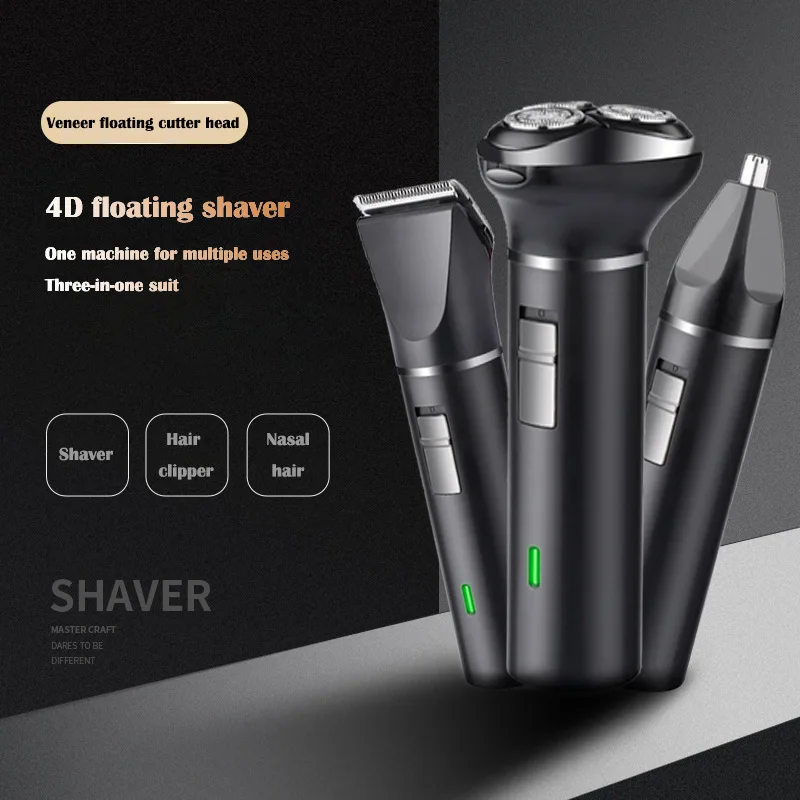 3 in 1 Men Electric Shaver USB Rechargeable Electric Razor Shaving Machine Clipper Beard Hair Trimmer Washable Wet Dry Use 2022
3 in 1 Men Electric Shaver USB Rechargeable Electric Razor Shaving Machine Clipper Beard Hair Trimmer Washable Wet Dry Use 2022