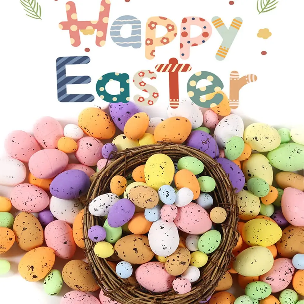 100pcs Easter Eggs Foam Easter Egg Mini Decorator Kit Arts And Crafts Set Egg Decor Easter Egg Decorator Kit DIY Colorful Eggs
100pcs Easter Eggs Foam Easter Egg Mini Decorator Kit Arts And Crafts Set Egg Decor Easter Egg Decorator Kit DIY Colorful Eggs