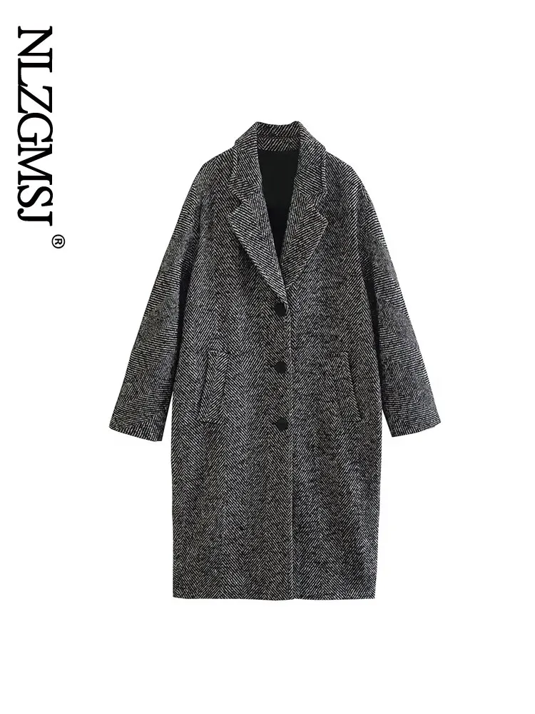 Nlzgmsj Women Coat Autumn Woolen Coat Long Overcoat Jackets For Women 2023 Women Long Jacket Cardigan Streetwear
Nlzgmsj Women Coat Autumn Woolen Coat Long Overcoat Jackets For Women 2023 Women Long Jacket Cardigan Streetwear