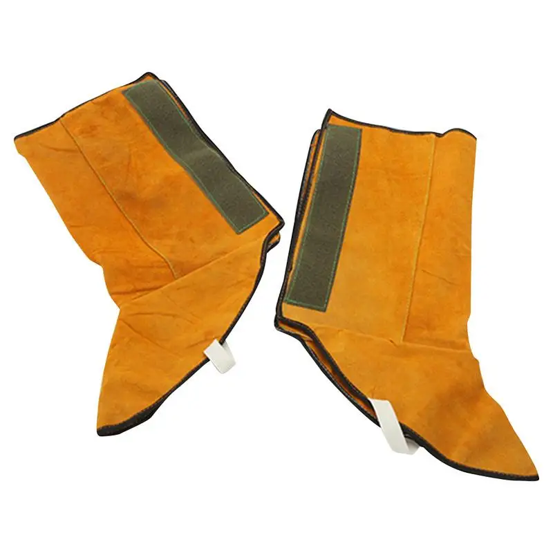 Durable Leather Foot Protector Flame Retardant Welding Spats Safety Boot Abrasion Flame Resistant Foot Safety Protection Tools
Durable Leather Foot Protector Flame Retardant Welding Spats Safety Boot Abrasion Flame Resistant Foot Safety Protection Tools