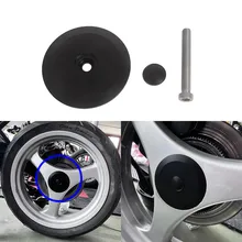 Cafe Racer Accessories Motorcycle Rear Wheel Rim Hub Cover Aluminum for BMW K100 K100RT