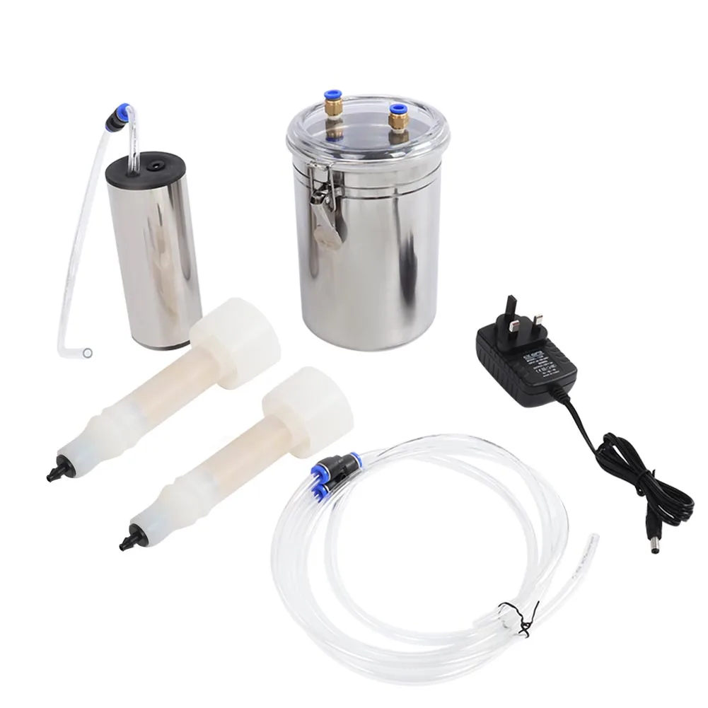 2L Goat Sheep Cow Milking Kit Portable Electric Milking Machine UK Plug (for Goat)
2L Goat Sheep Cow Milking Kit Portable Electric Milking Machine UK Plug (for Goat)