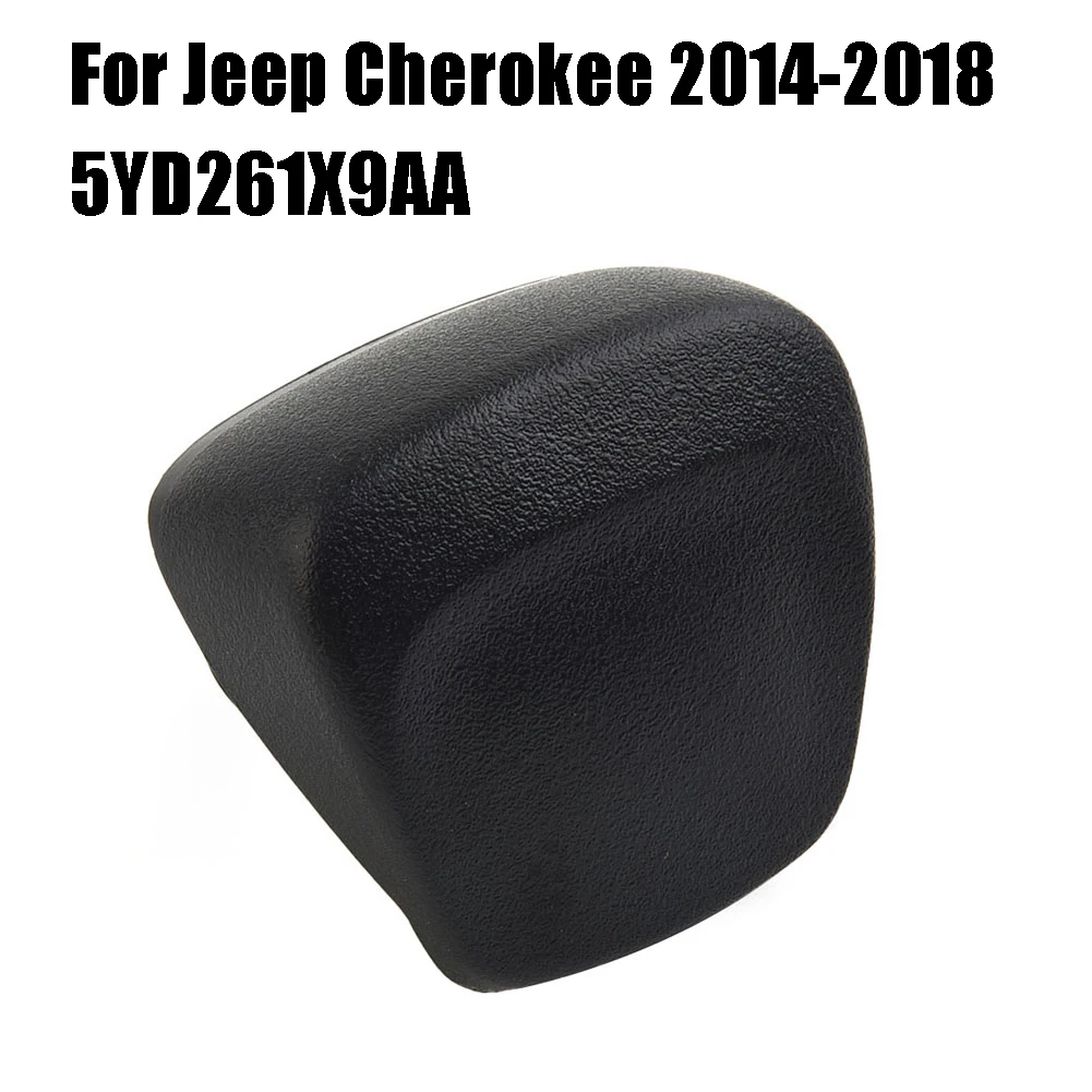 

1PC Automatic Shift Knob Replacement 5YD261X9AA For Jeep Cherokee 2014-2018 Black Plastic Plastic Side Interior Car Parts