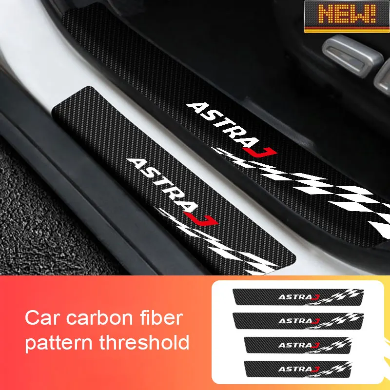 4X Car Door Threshold For Opel Astra J Logo Type Sticker Carbon Fiber Scuff Plate Car Door Anti Scratch Auto Accessorie
4X Car Door Threshold For Opel Astra J Logo Type Sticker Carbon Fiber Scuff Plate Car Door Anti Scratch Auto Accessorie