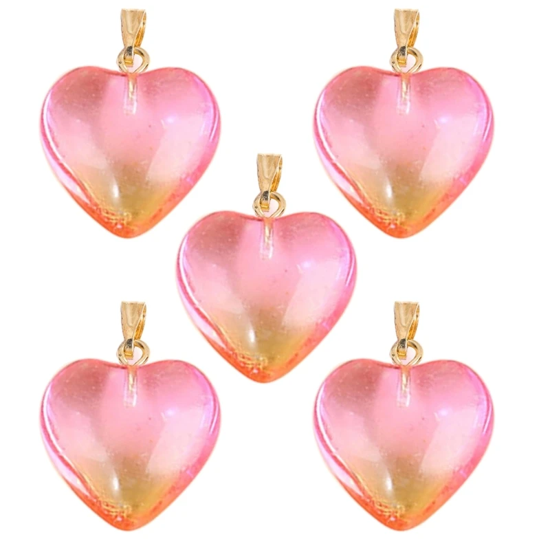 5 шт., глянцевый кулон в форме сердца, милый, крутой, подвеска в виде сердца с отверстием, ожерелье «сделай сам», изготовление
5 шт., глянцевый кулон в форме сердца, милый, крутой, подвеска в виде сердца с отверстием, ожерелье «сделай сам», изготовление