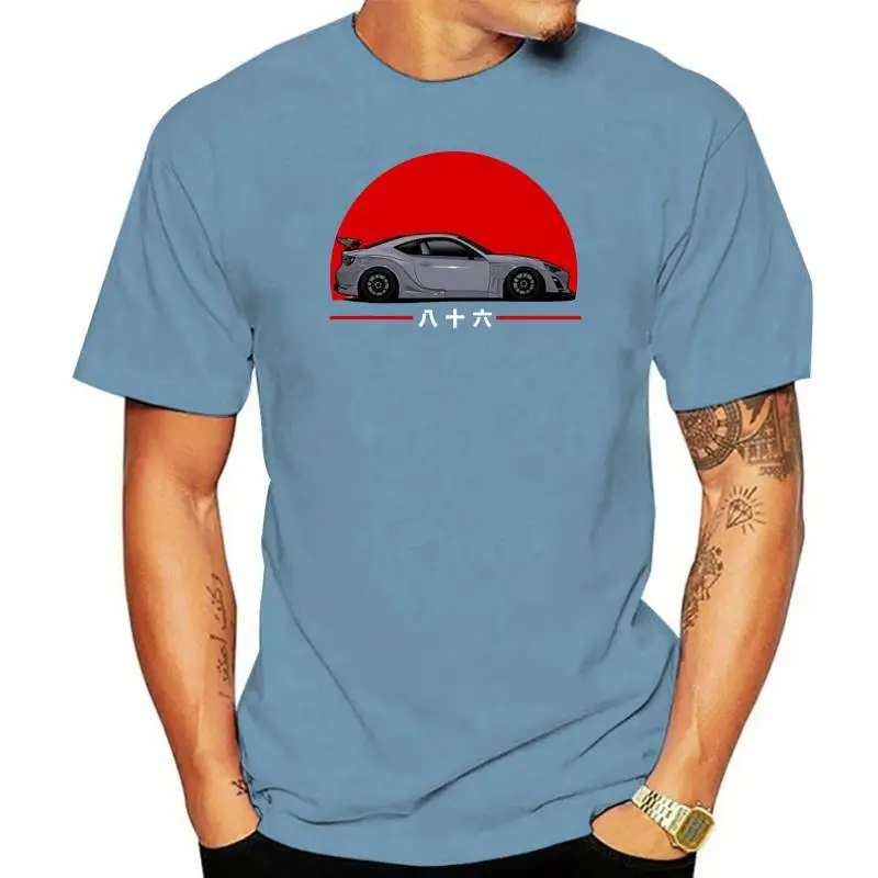 

Новинка 2020, Мужская футболка Scion Fr-S 86 Brz Jdm под заказ, одежда для фитнеса, высококачественные футболки с короткими рукавами и надписью