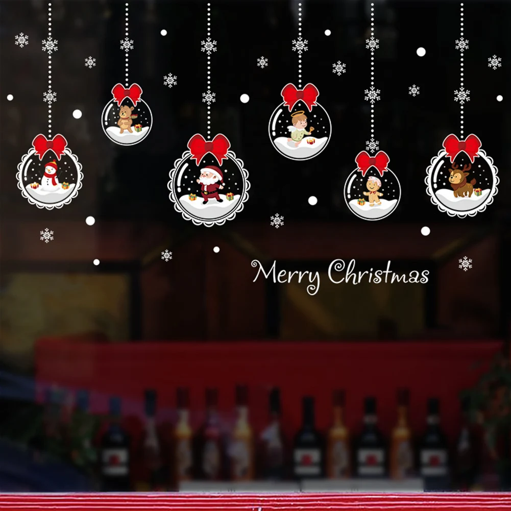 New Christmas Crystal Ball DIY Pendant Santa Elk Window Wall Sticker Glass Door And Window Store Decoration Wall Sticker
New Christmas Crystal Ball DIY Pendant Santa Elk Window Wall Sticker Glass Door And Window Store Decoration Wall Sticker