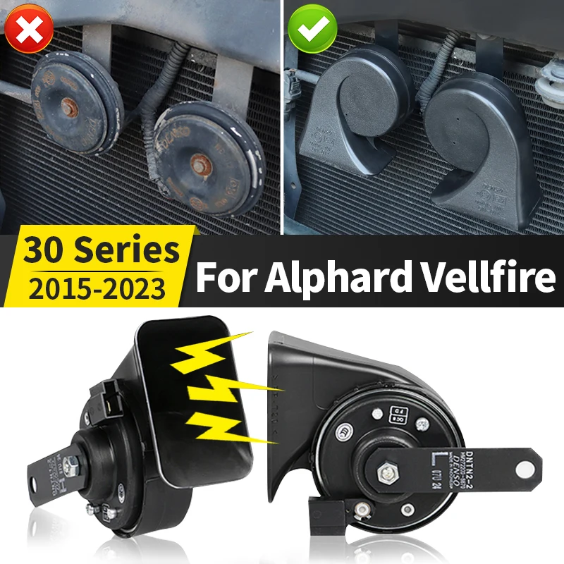 2015-2021 For Toyota Alphard Vellfire 30 Tweeter Modified Snail Bass Whistle Speaker Waterproof Horn Alarm Accessories
2015-2021 For Toyota Alphard Vellfire 30 Tweeter Modified Snail Bass Whistle Speaker Waterproof Horn Alarm Accessories