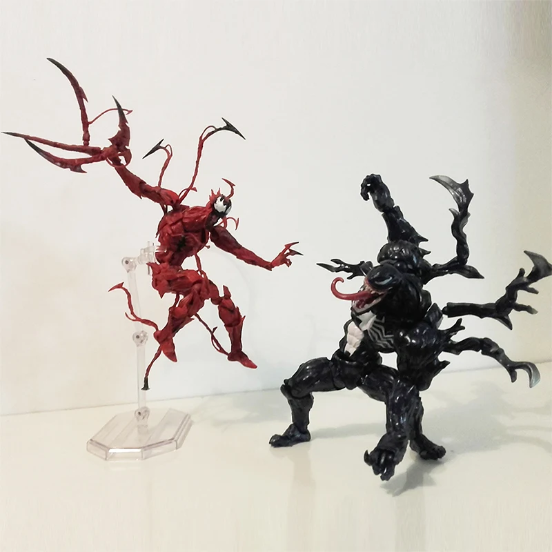 

Marvel Revoltech Yamaguchi Carnage Venom Action Figure The Amazing Model Toy Doll Gifts