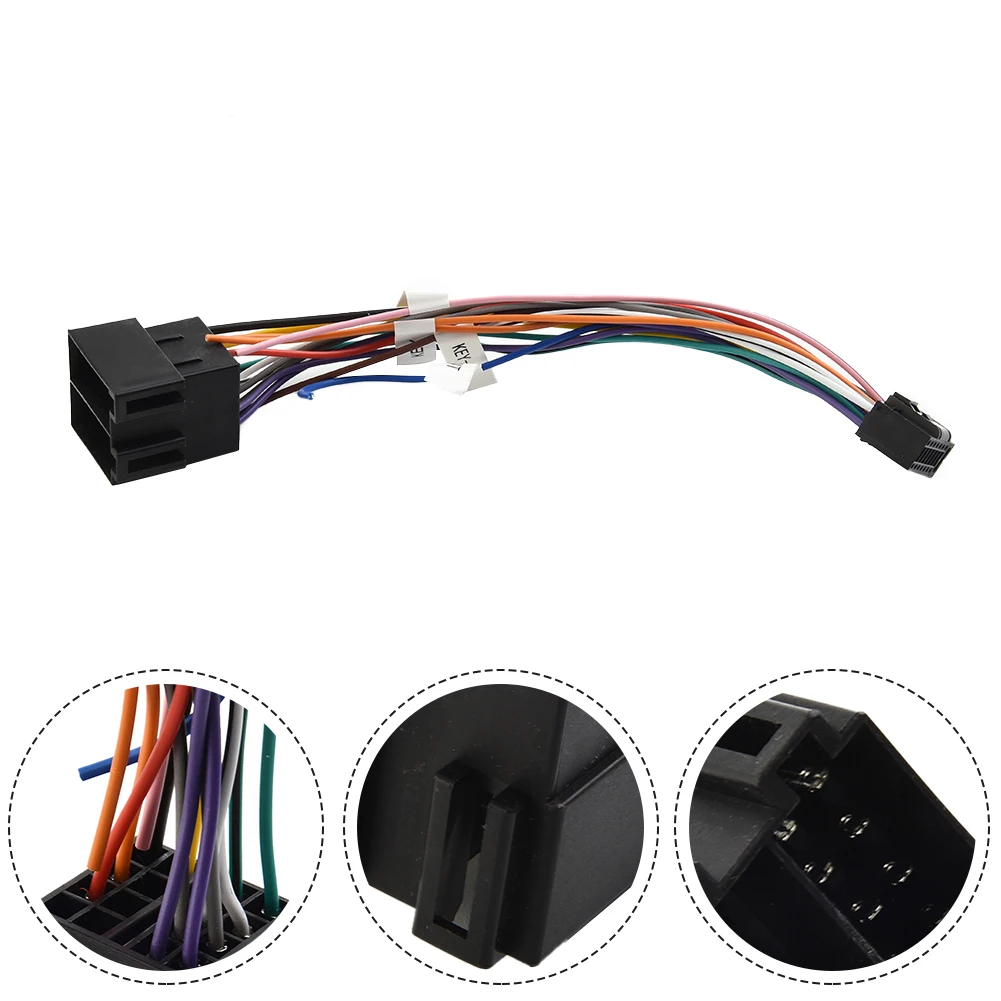Practical Useful Durable Universal 16P To ISO Cable Adapter Accessories Connector Male Plug Male Plug To Female
Practical Useful Durable Universal 16P To ISO Cable Adapter Accessories Connector Male Plug Male Plug To Female